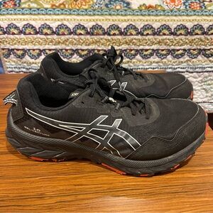 Asics GEL-Venture 10 Men Trail Running Shoe Black/Grey/Red Size 11